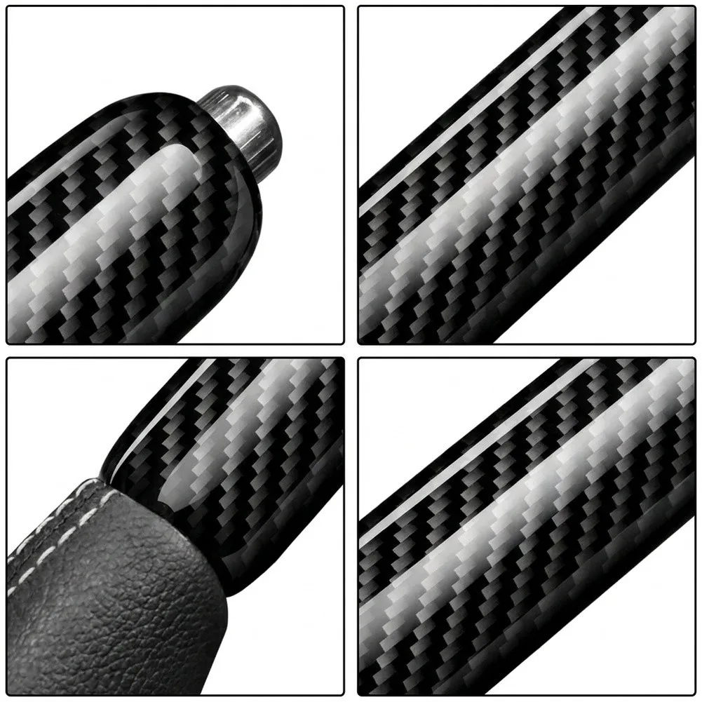 Carbon Fiber Parking Brake Cover for Mini Cooper R50 R53 for r52 R55 R56 R57 R58 R59 2001 2015 Sport Interior Upgrade
