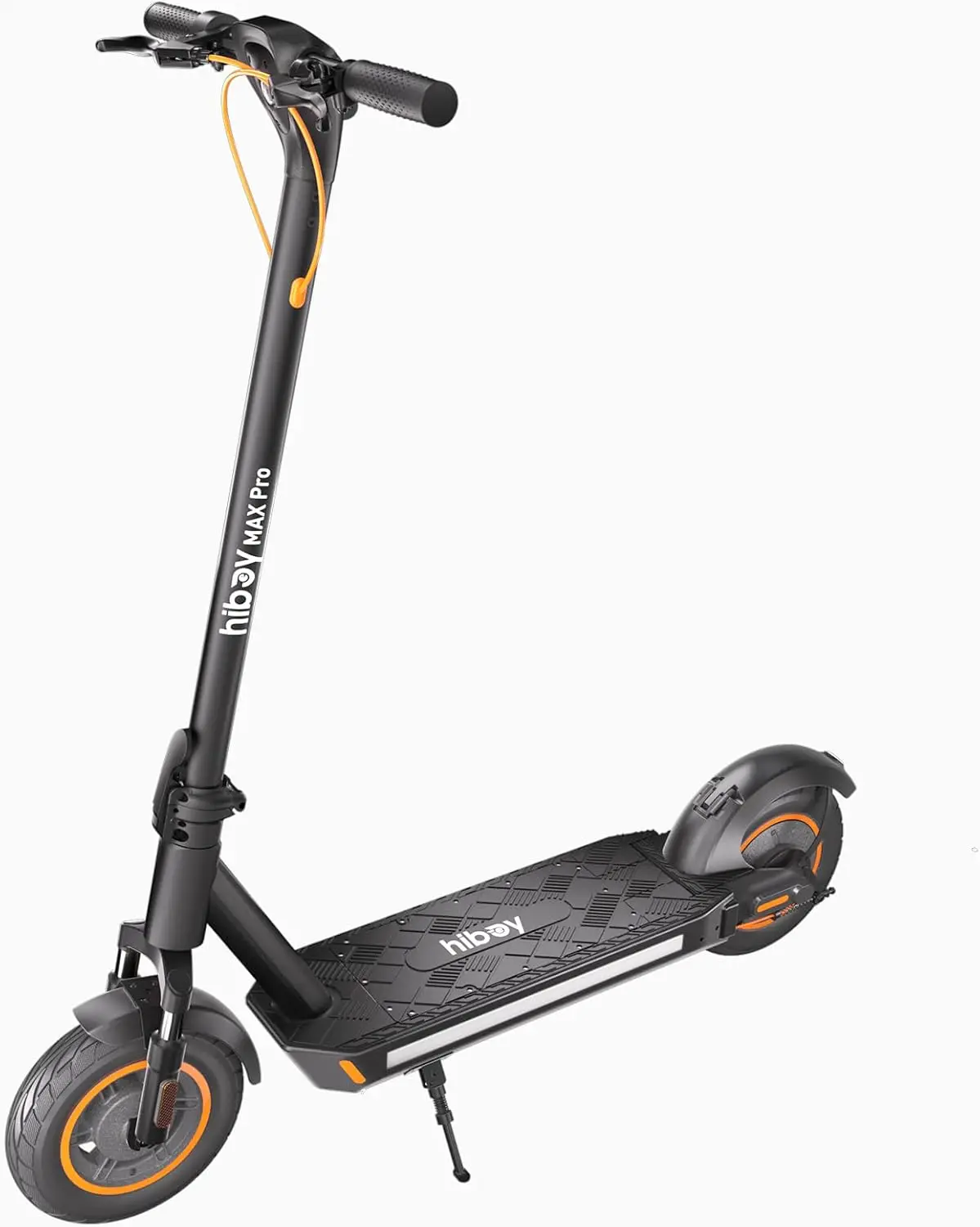 MAX Pro Electric Scooter, 46.6 Mi Long Range, 22 MPH Power by 650W MAX Motor, 11'' Pneumatic Tires, Split Hub Design, Dual