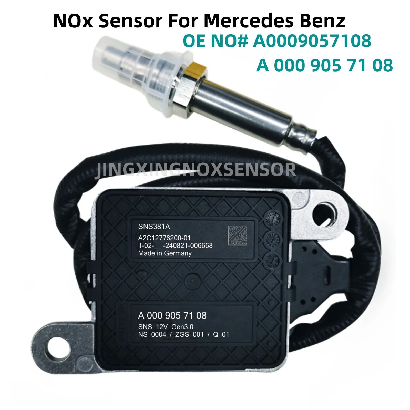 A0009057108 0009057108 NOx Sensor Nitrogen Oxygen Sensor For Mercedes Benz E-Class W213 W257 W238 W222