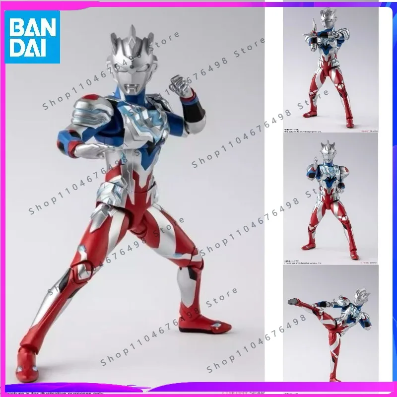

Bandai brand-new SHF Ultraman Z Alpha Edge Movable Garage Kit Animation Model Toys birthday Gift