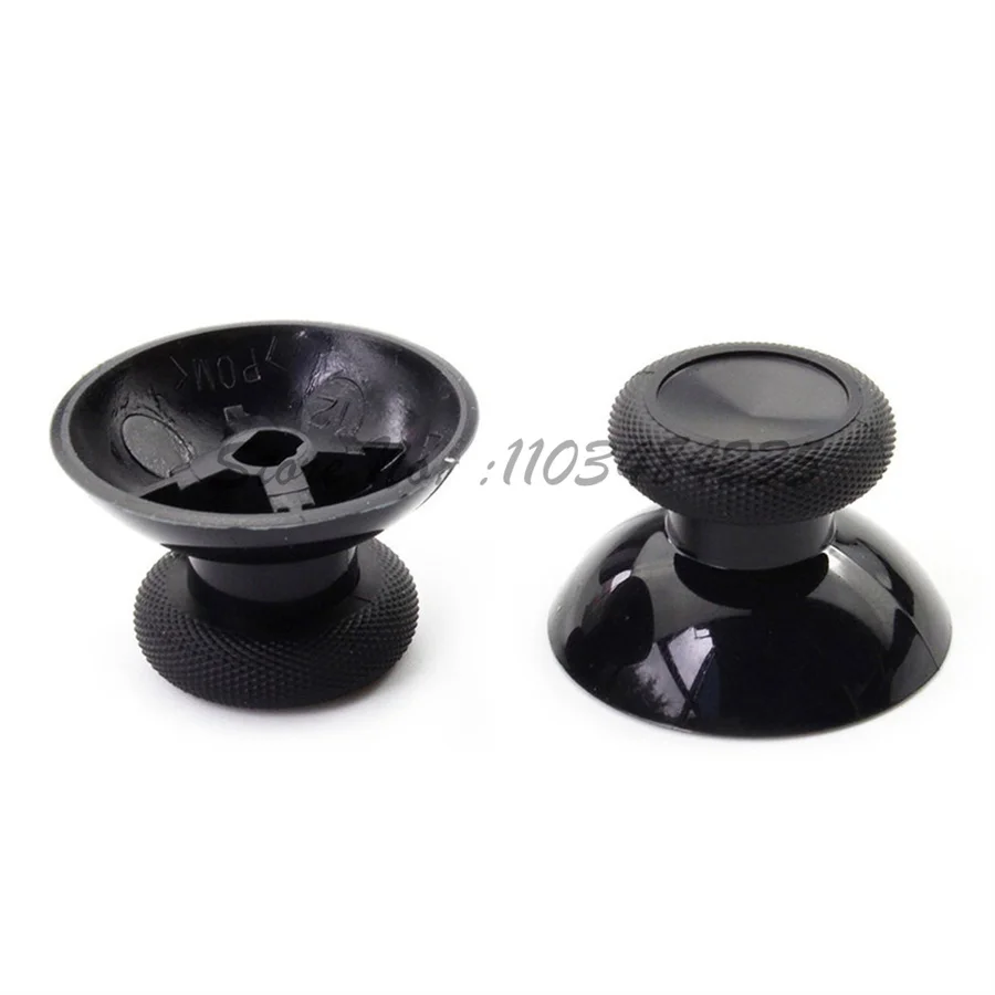 10-100pcs Replacement Analog Thumbstick Thumb Stick For xbox one Controller Black Silicone Thumbstick Grips Caps Set