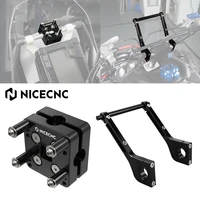 Soporte GPS, Kit de brazo de montaje para libros de carretera de navegación para Ktm Enduro Husqvarna Suzuki Husaberg Yamaha Honda Kawasaki Sherco GAS-GAS