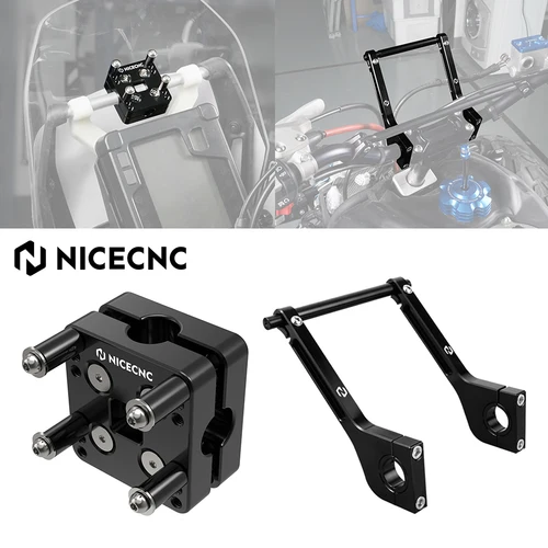 Imagen 1 del producto Soporte GPS, Kit de brazo de montaje para libros de carretera de navegación para Ktm Enduro Husqvarna Suzuki Husaberg Yamaha Honda Kawasaki Sherco GAS-GAS