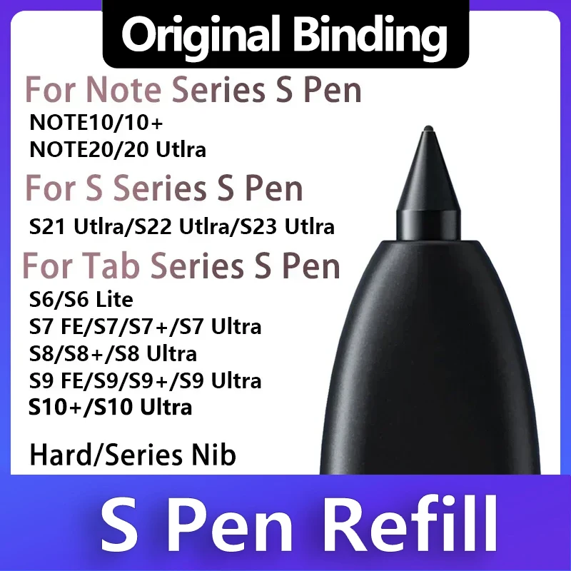 For Samsung S Pen Soft Refill NTE10+ NOTE20 Uultra S21Ultra S22Ultra S23Ultra S9 S6 Lite Tab S7+ Tab/S8 Ultra S Pen Nib pen tips