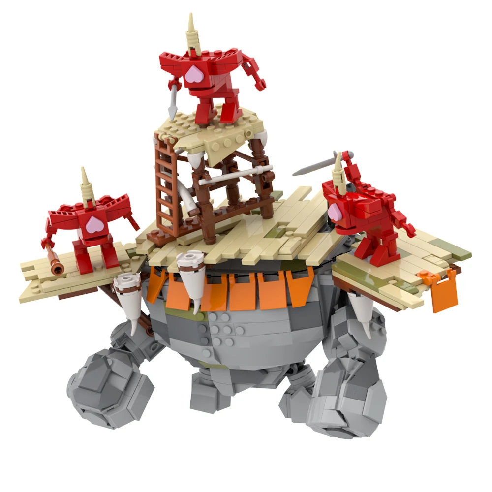 

600PCS Zeldad Rock Giant Stone Monster Building Blocks Model Toy Fantasy Gift Holiday Gift