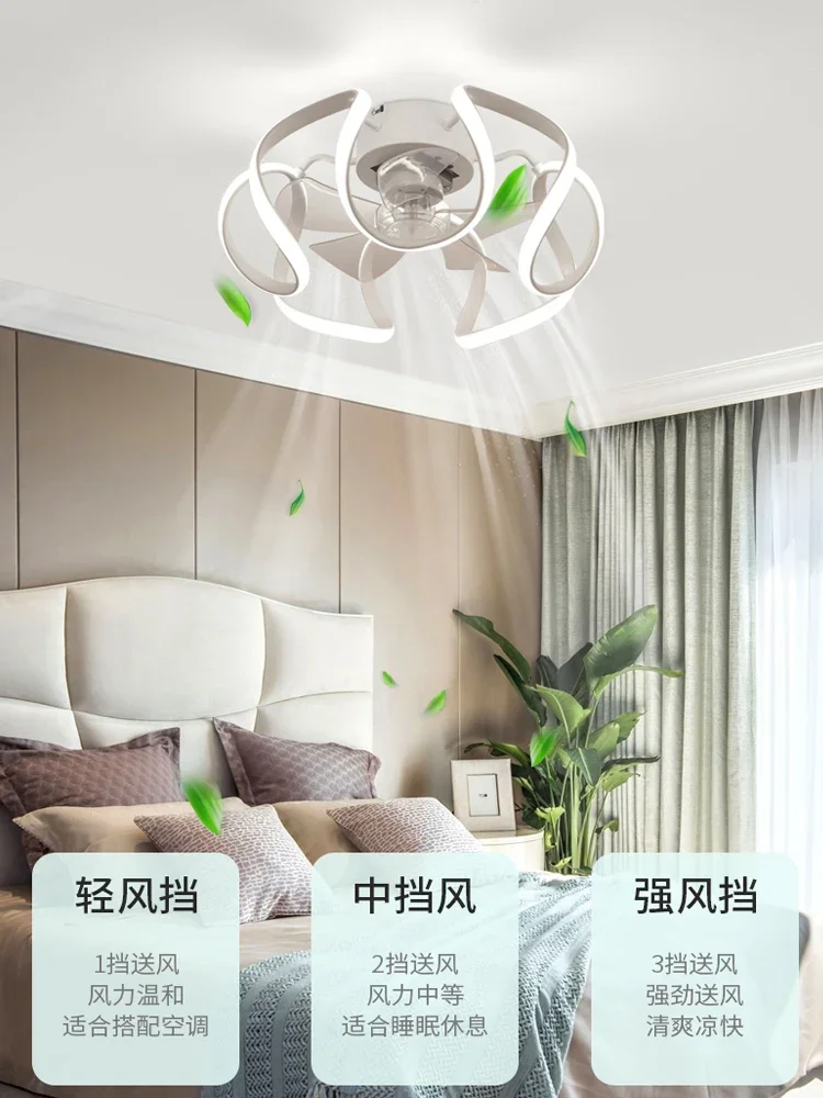 

Ceiling Fan Lights Integrated Ceiling Bedroom Fan Lamp Living Room Dining Room Shaking Head Children's Room 2023 New Electric