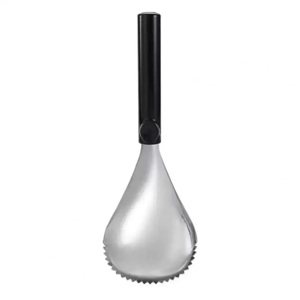 

Sturdy Construction Ice Cream Scoop Scoop for Ice Cream Stainless Steel Smoothie Spoon with Serrated Head Design for Smoothies