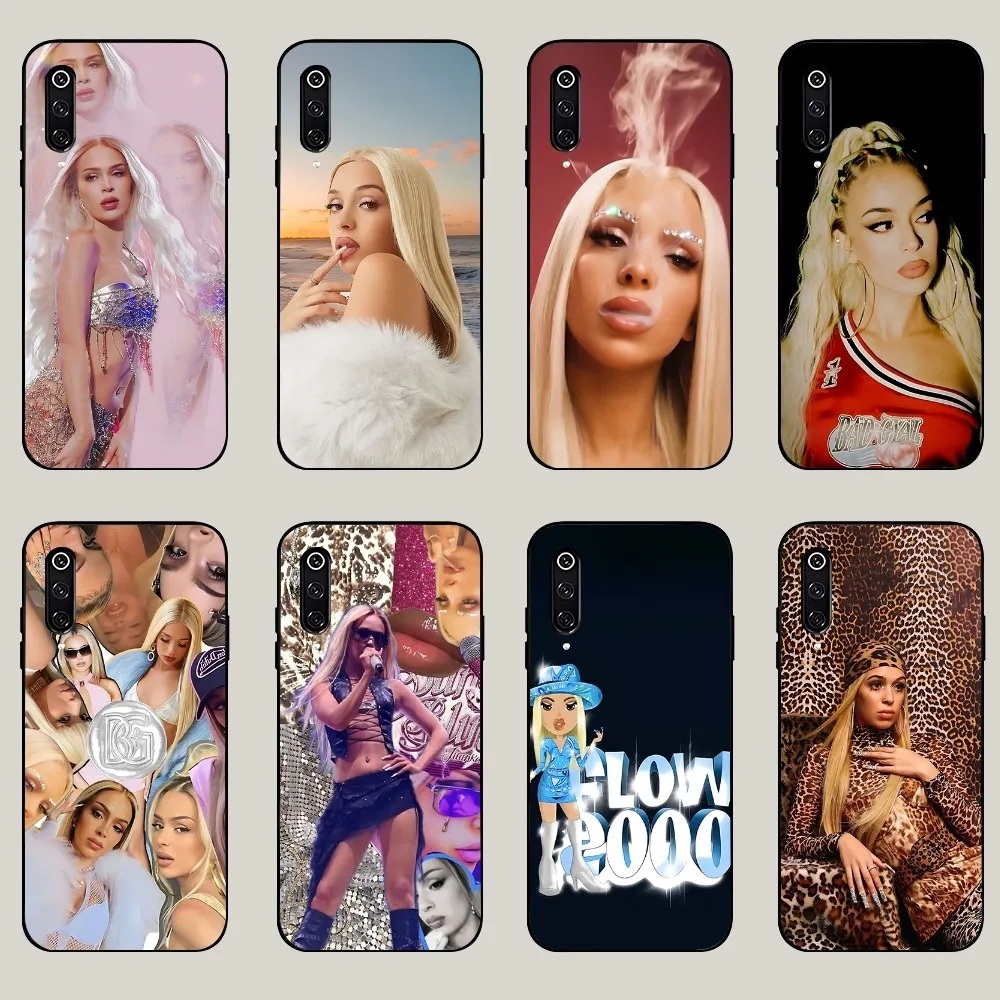 Singer B- Bad G-Gyal LA JOIA Phone Case For Xiaomi 11 Redmi Note 11 5G 8T 9A 9 10T Note8Pro Note9 12SUltra Black Case