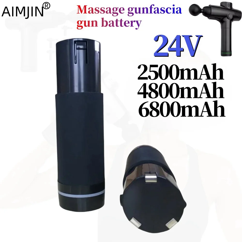 

100% new original 24V 2500/4800/6800mAh Massage Gun/Fascia gun battery for Various kinds of massage pistols/fascia pistols