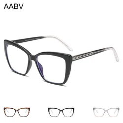 Aabv Cat Eye Blauw Licht Bifocale Leesbril Vrouwen Computer Diopter Presbyopische Vergrotende Lezers 6028