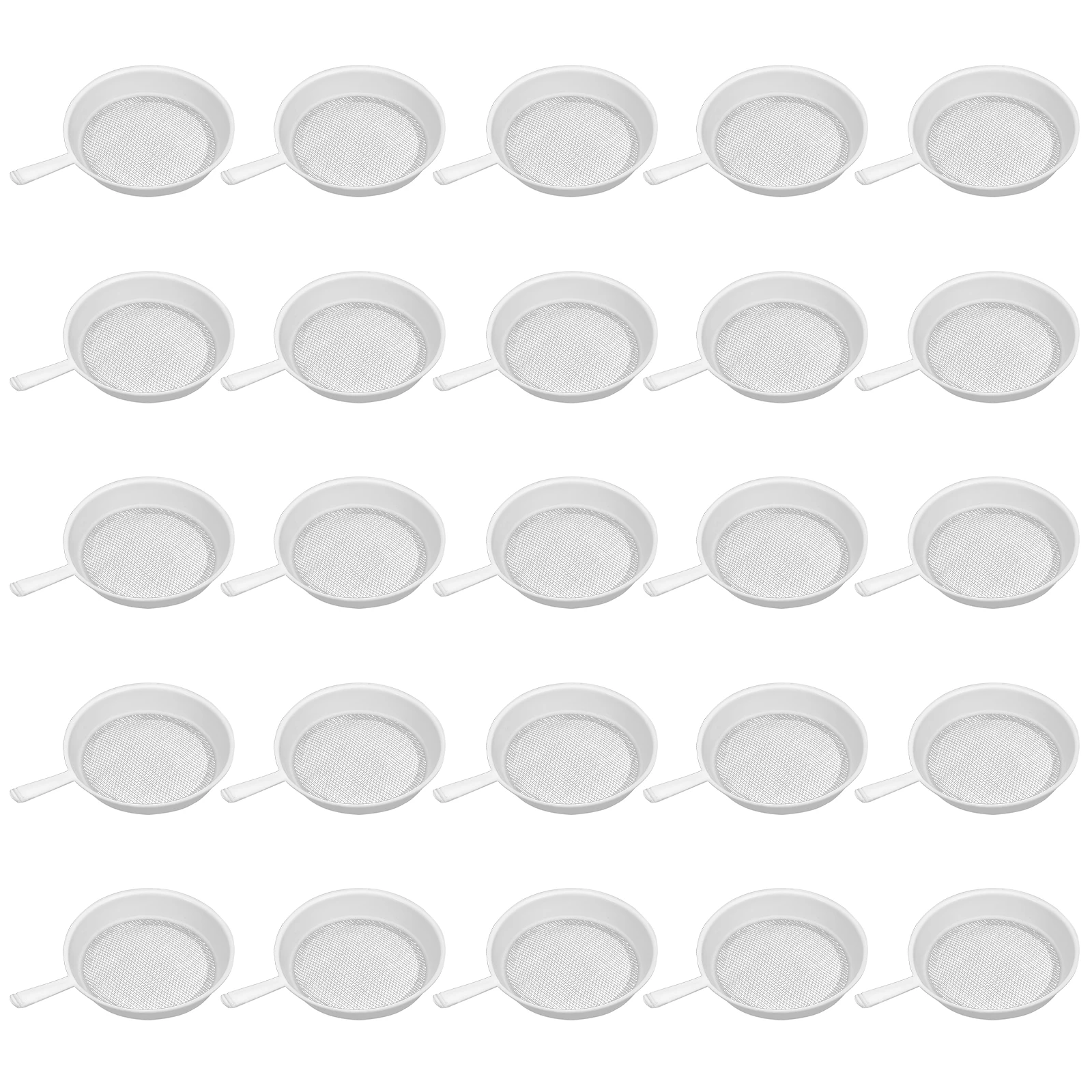

100 Pcs Medicine Filter Net Tea Strainer Disposable Kitchen Supplies White Color Fine Mesh Liquid Dregs Juices Screen