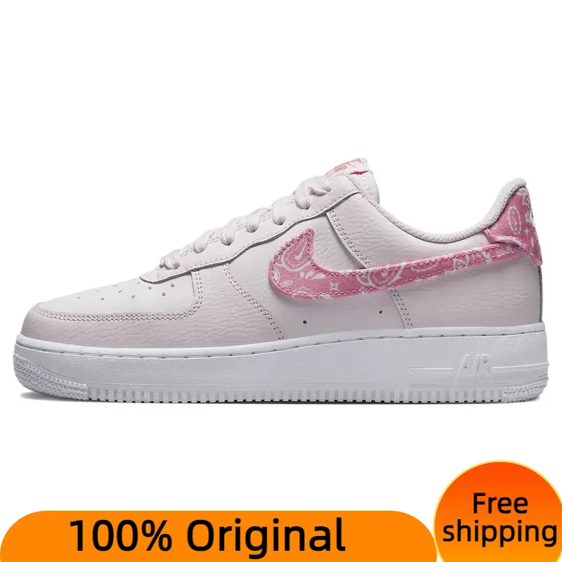 

Nike Air Force 1 Low '07 Paisley Pack Pink Women's Sneakers shoes With Original Box