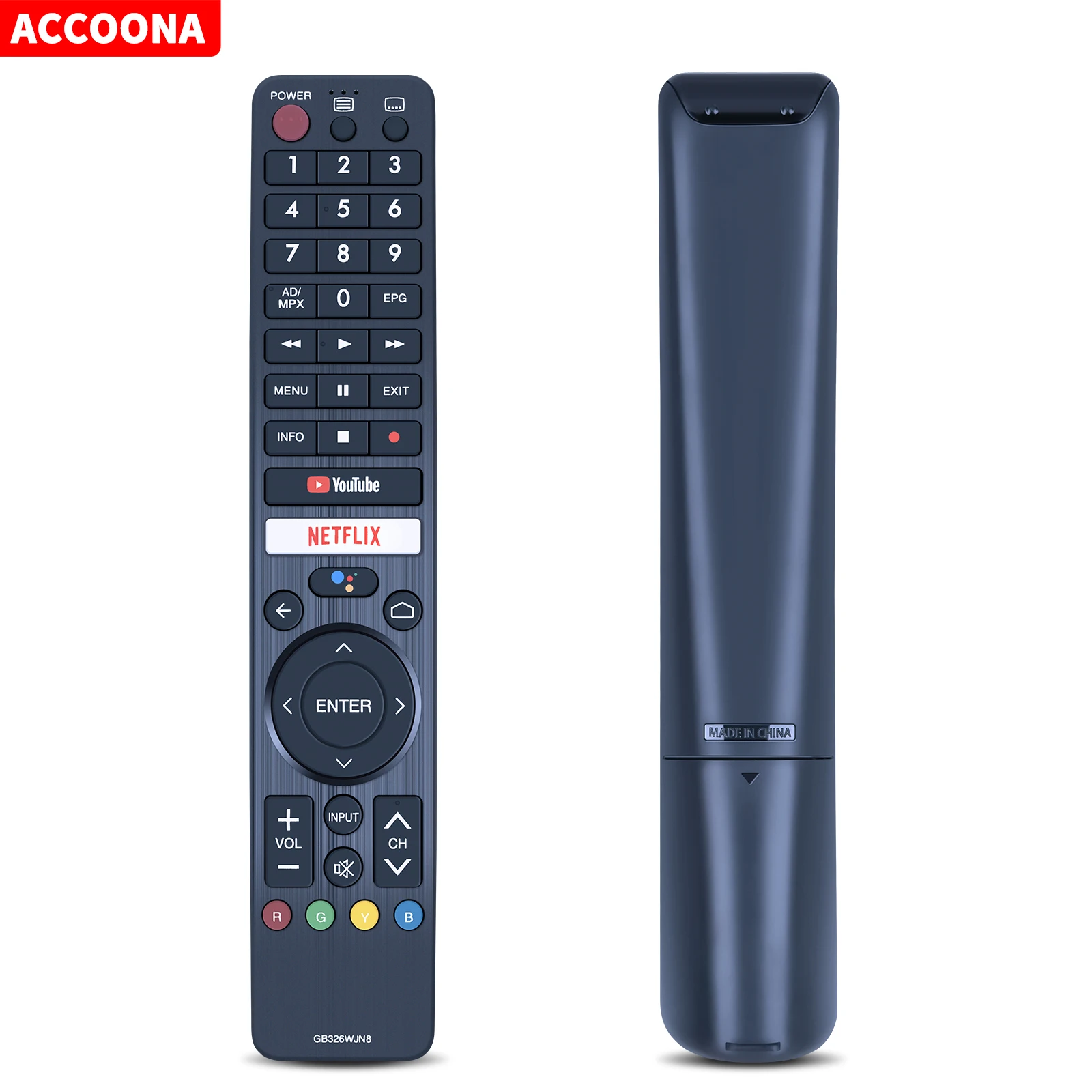 Remote control GB326WJN8 for SHARP smart tv