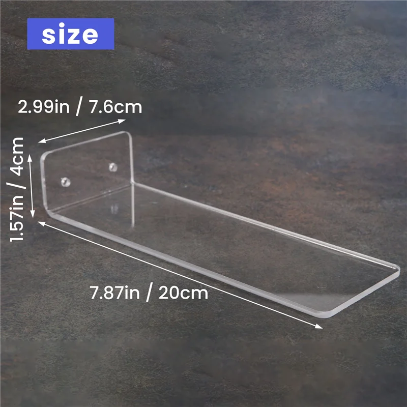 ABWR-Плавающая витрина для обуви, полки, настенное крепление, левитирующая подставка для обуви для коллекции кроссовок или коробки для обуви