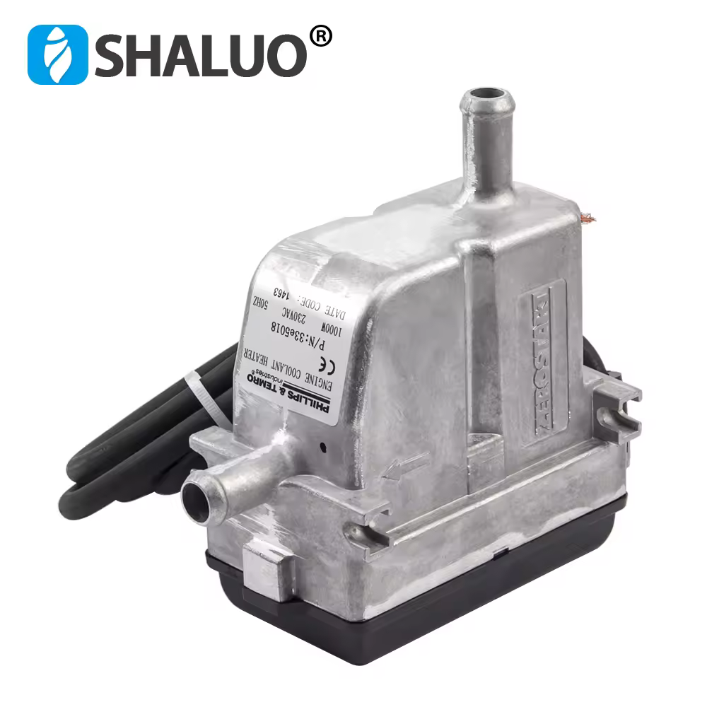 Calentador de Agua Duradero para Motor Diésel AC230V/240V 1000W 1500W, Calentadores de Agua de Precalentamiento con Autocirculación para Piezas de Generadores