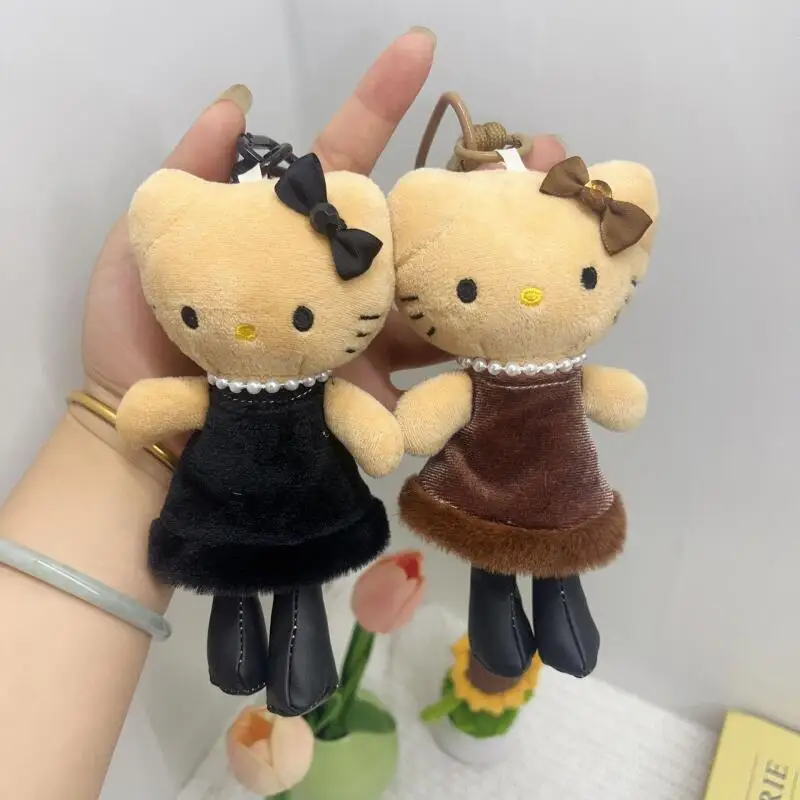 Подвеска-сумка Hello Kitty, подвеска-ключ, цепочка для мобильного телефона, подвеска для камеры, милые подвесные украшения, подарки, кулон с мультяшным аниме