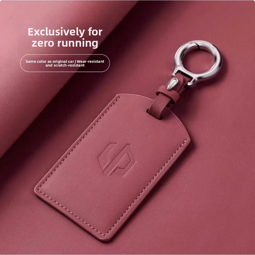 

Nappa Leather Car NFC Card Remote Key Cover Case For Leapmotor C10 C11 C16 Protector Holder Shell Auto Kychain Accessories