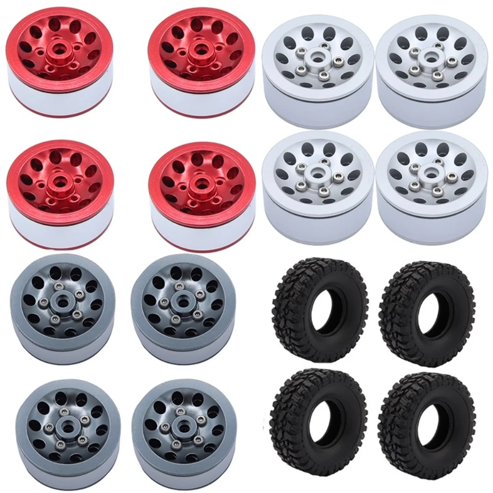 

1/16 WPL C14 C24 B14 B24 B16 1/12 MN78 MN99S Metal Wheels and Tires Remote Control Car Toy Accessories