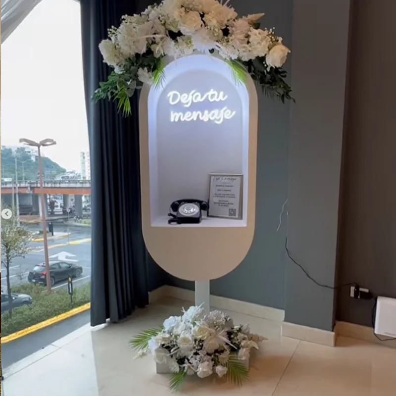 الصوت سجل الزوار كشك الهاتف الزفاف كشك الهاتف الصوت سجل الزوار رسالة الزفاف