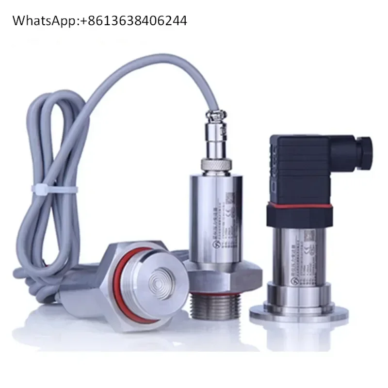 Sanitary flat membrane pressure sensor