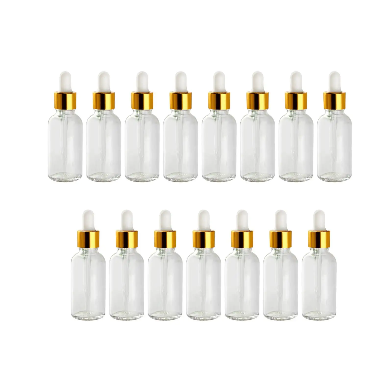 15Pcs Dropper Bottles for Essential Oils Liquids Travel Bottles Tincture Bottles