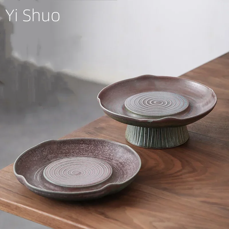 

The Kiln Huan Cai Lotus Hu Bearing Manual Retro Water Hu Dian Pot, Small Tea Kung Fu Tea Ceremony Zero Tea Ceremony Tea Tray