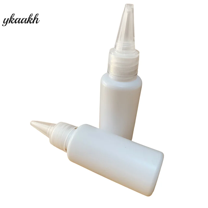 

50ML Wholesale Eyes Ear Liquid Dropper Refillable Bottles Empty Plastic Squeezable Travel Paint