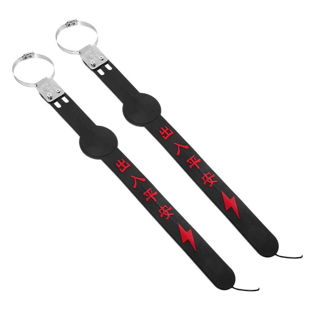 

2pcs Anti-Static Strap Belt Vehicle Static Removal Device Safe Anti-Static Rubber Strip Accessories Automotive