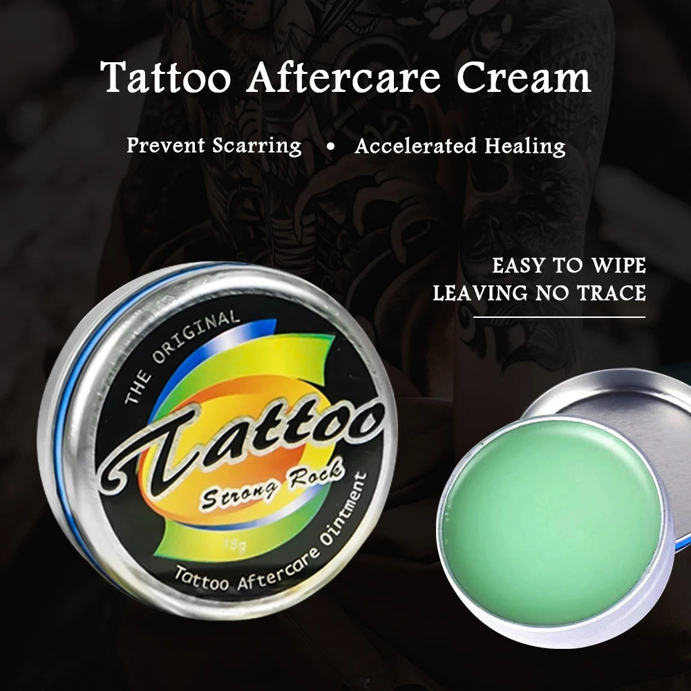 Tattoo Aftercare Cream Vitamin Ointment Tattoo Natural Care Healing Cream Recovery Cream Quick Balm for Tattoo Aftercare Supply - Image 3
