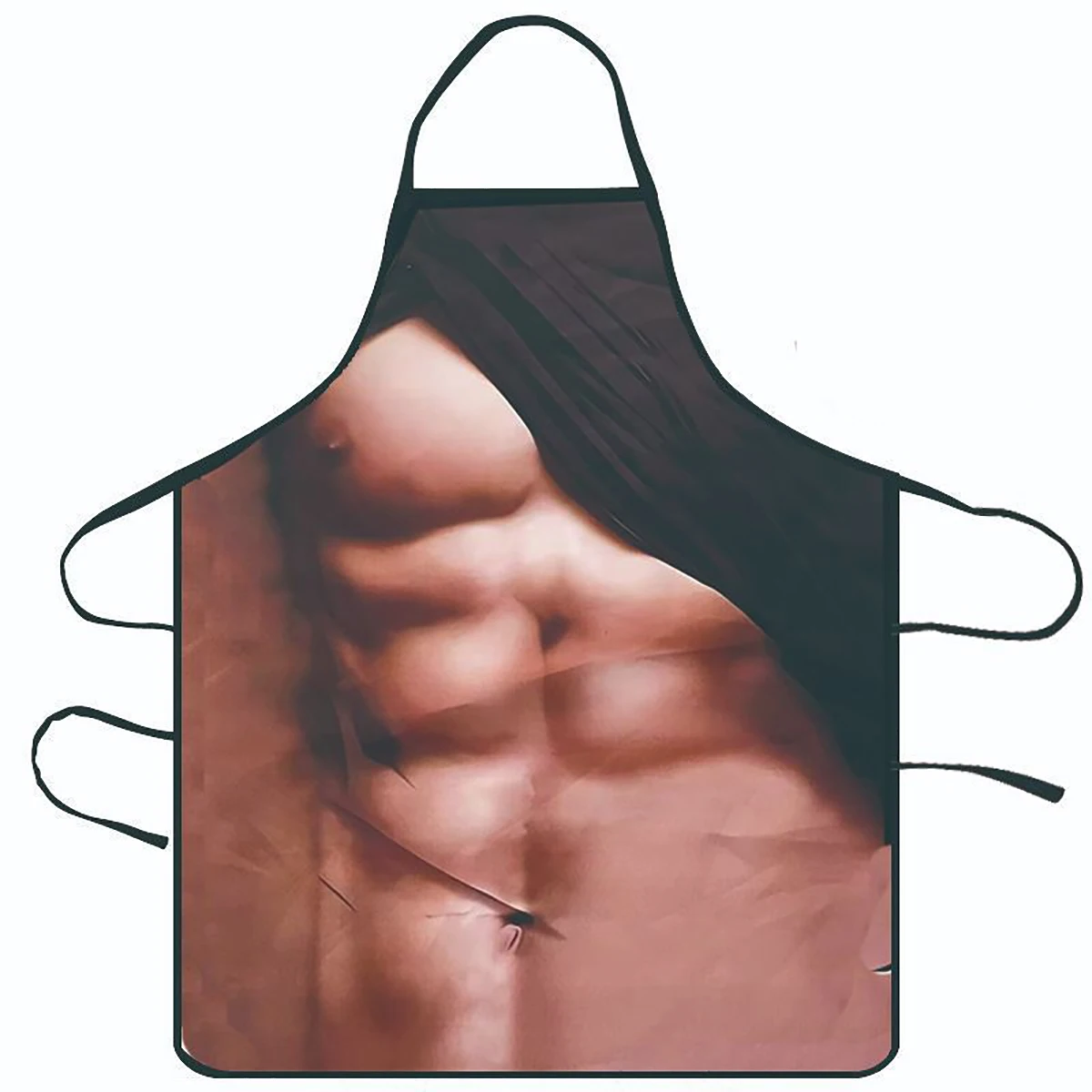 3D Fun Printing Apron Household Kitchen Cooking Apron Unisex Dinner Party Baking Bib Funny Cleaning Aprons