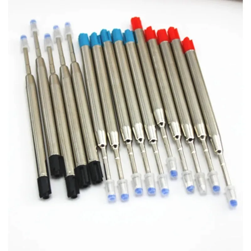 10PCS Jin Haos Blue medium  Ballpoint Pen Refills New