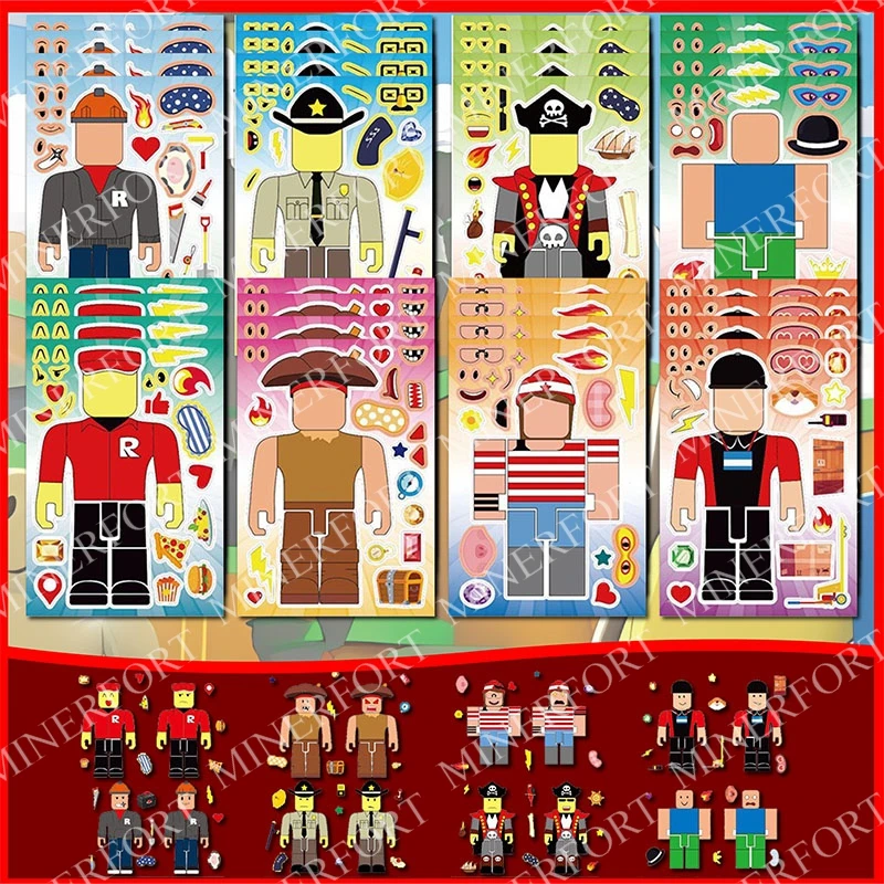 8Pcs Roblox Cartoon Game DIY S - đánh giá và giá Gaming Accessories Roblox