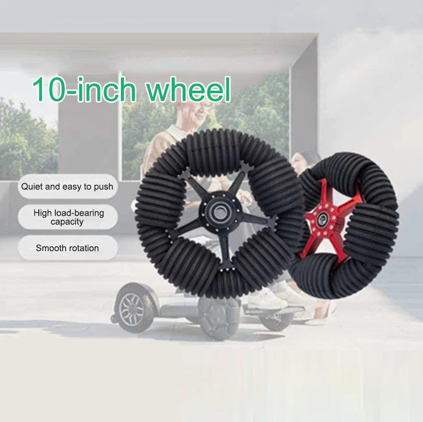 Electric Wheelchair Climbing Machine Omnidirectional Wheel 10 Inches Wheel For Robots Electric Wheelchair Steering Wheel 260mm