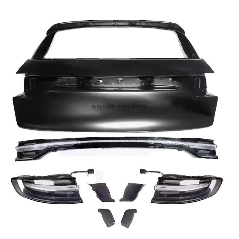 For Applicable to Cayenne Old Model to New Through Taillights New Through Taillights SD Surround Rear bar