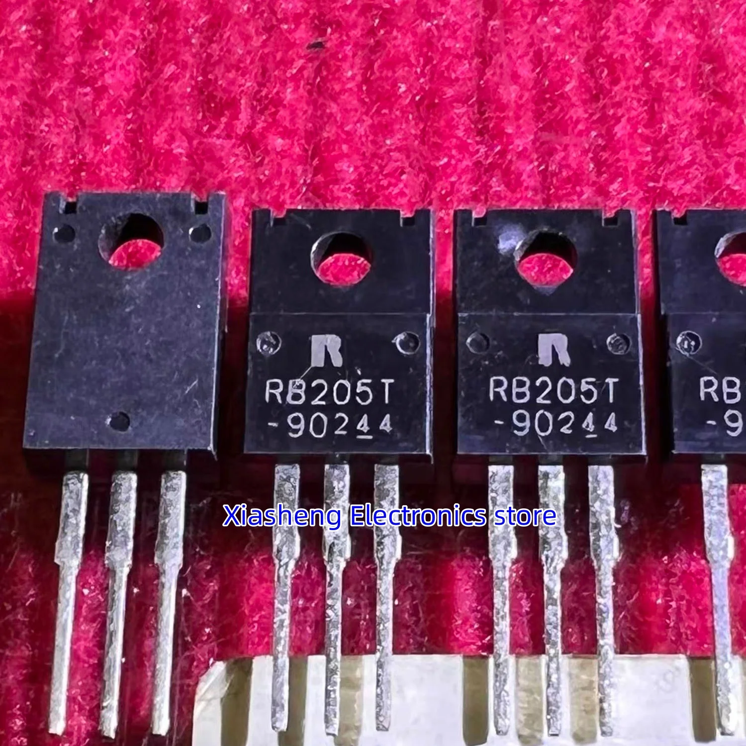 New Original 10Pcs RB205T-90 RB205T TO-220 Schottky Barrier Diode In Stock Electronic Components Good Quality