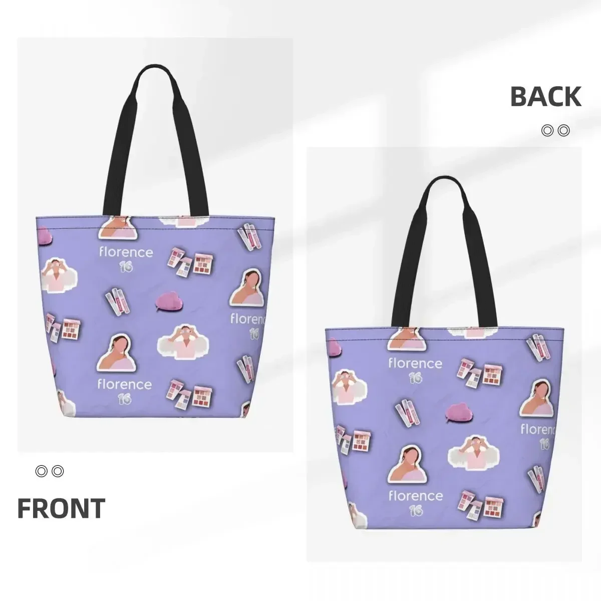 Kawaii Florence By Mills Shopping Tote Bags Recycling Millie Bobbys Brown Canvas Grocery Shoulder Shopper Bag