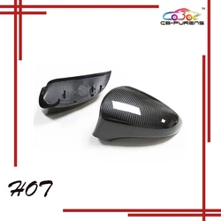 Para Lexus ES IS LS CT GS RC/RCF 2013-2018 cubierta de espejo retrovisor lateral de coche de fibra de carbono Real agregar encendido/reemplazo estilo LHD/RHD