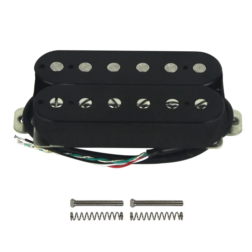 NEW Alnico 5 Electric Guitar Double Coil Humbucker Pickup 4 Conductors Bridge or Neck Pickup,Multi Colors Choose