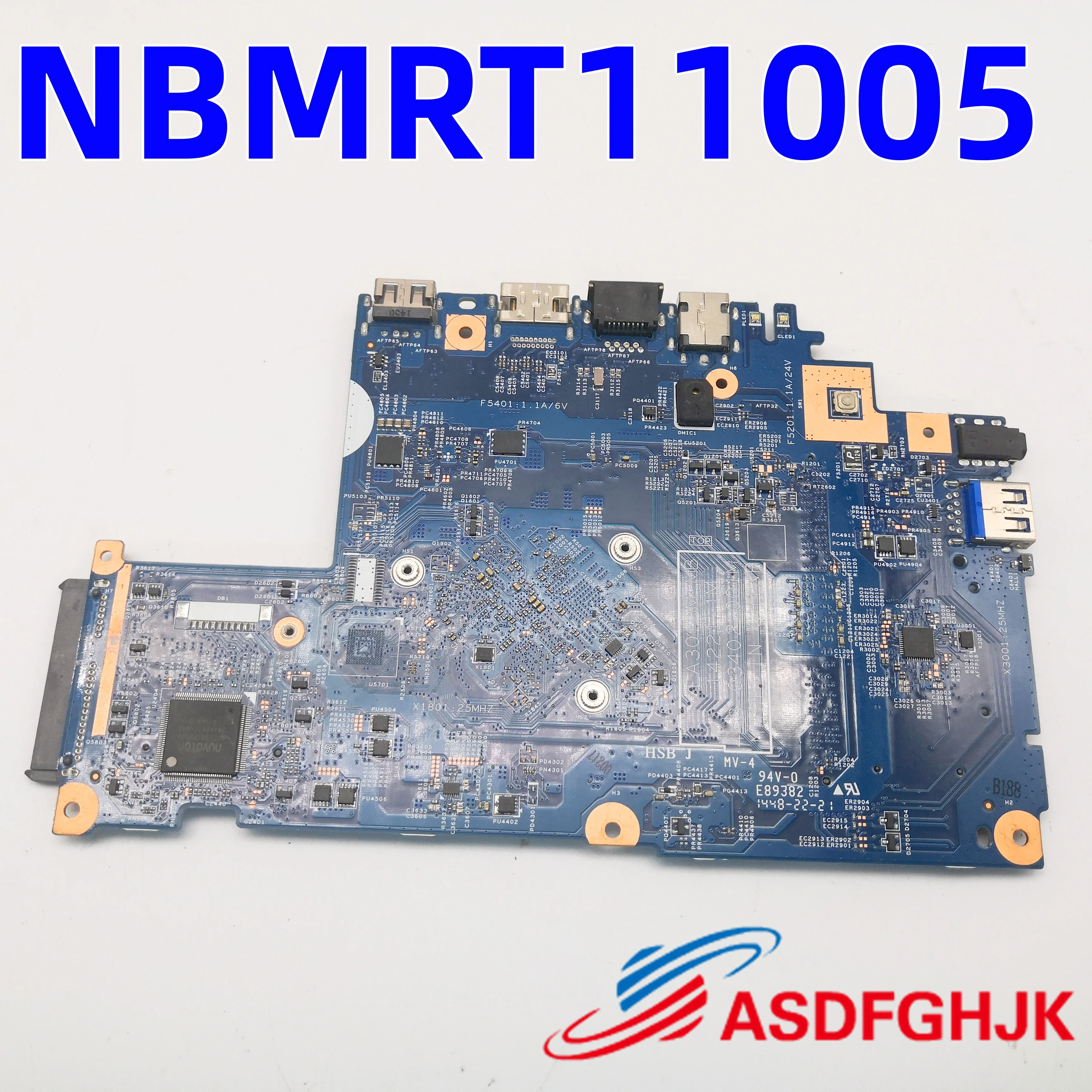 NBMRT11005 FOR Acer Aspire ES1-311 LAPTOP motherboard WITH N2840 CPU 448.03404.001M 14221-1M EA30 BM MB TEST OK