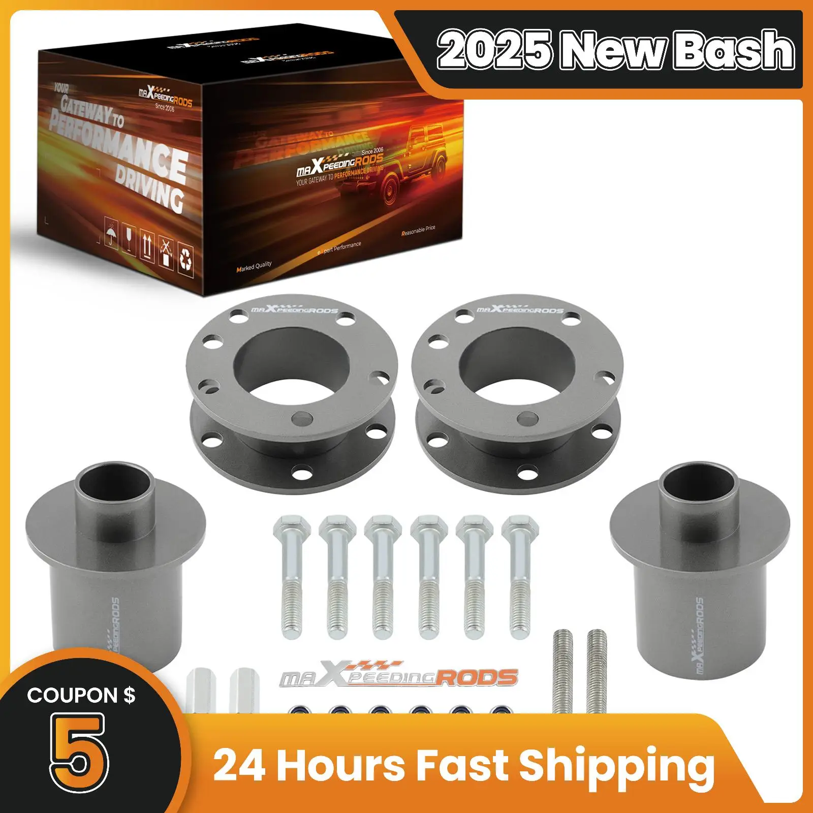 

Front 3" Rear 3" Lift Kit Spacers for Mercury Grand Marquis Marauder 2003-2011
