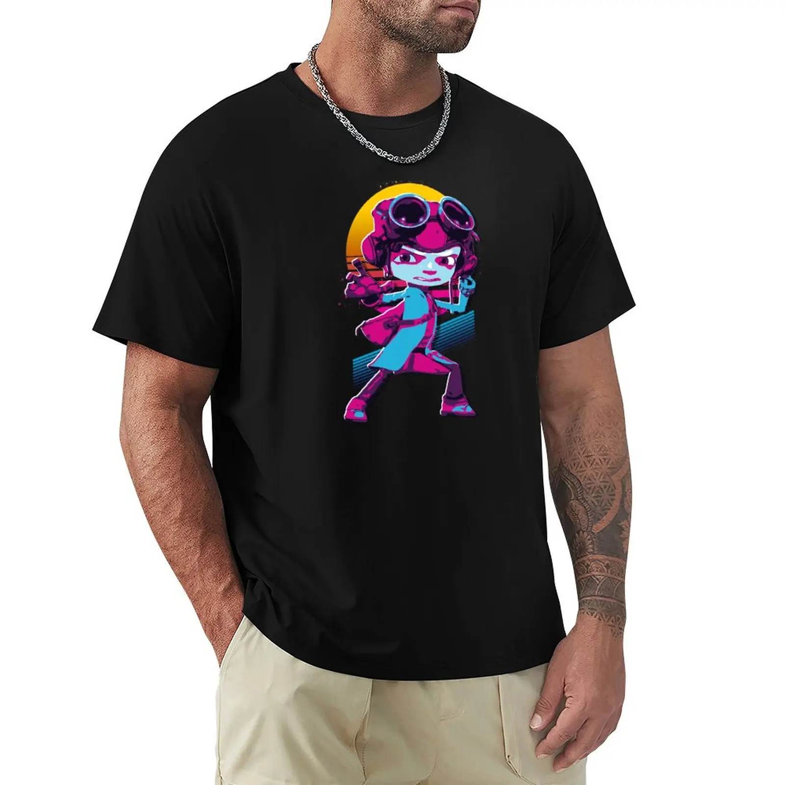 

Psychonauts 2 - Raz *80s Retro* T-Shirt anime t shirts affliction shirts new edition anime stuff mens designer clothes