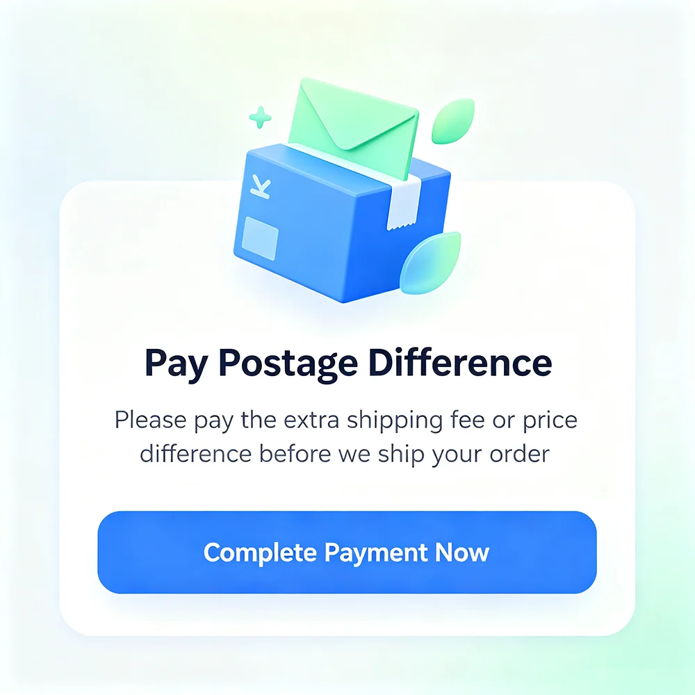 Special Link for Shipping & Price Difference Payment