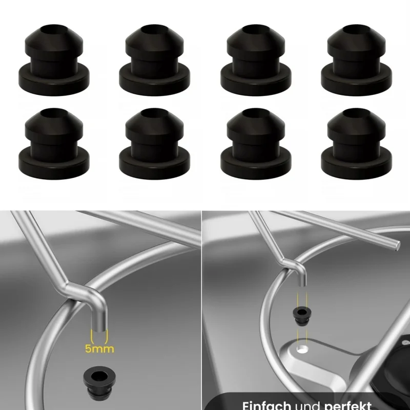 

16pcs Rubber Seals Grommet Sleeve Pan Hob Support Kit For Smev Dometic Motorhome Caravan Camper Tools 44990000122 RV Accessories