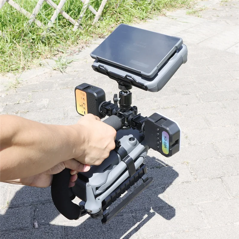 【B74A】Aluminium Expansion Plate Remote Control 1/4" Thread For DJI Mavic 4 Pro RC PRO 2 Tripod Adapter Bracket Handheld Accessor