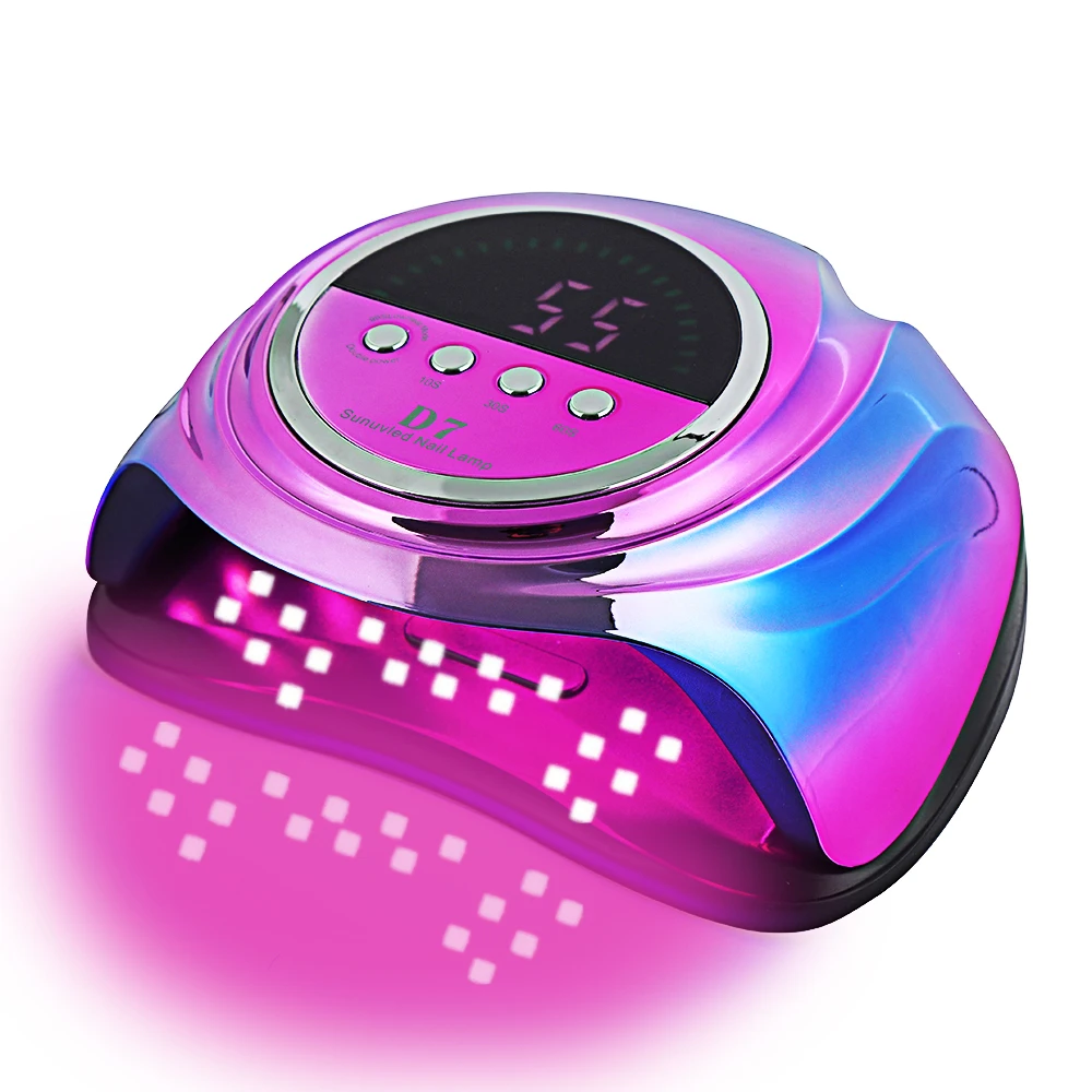 2024 NEW Nail Lamp UV LED Nail Dryer for Curing Gels Polish With Smart Sensor Manicure Nail Art Salon Equipment Brand