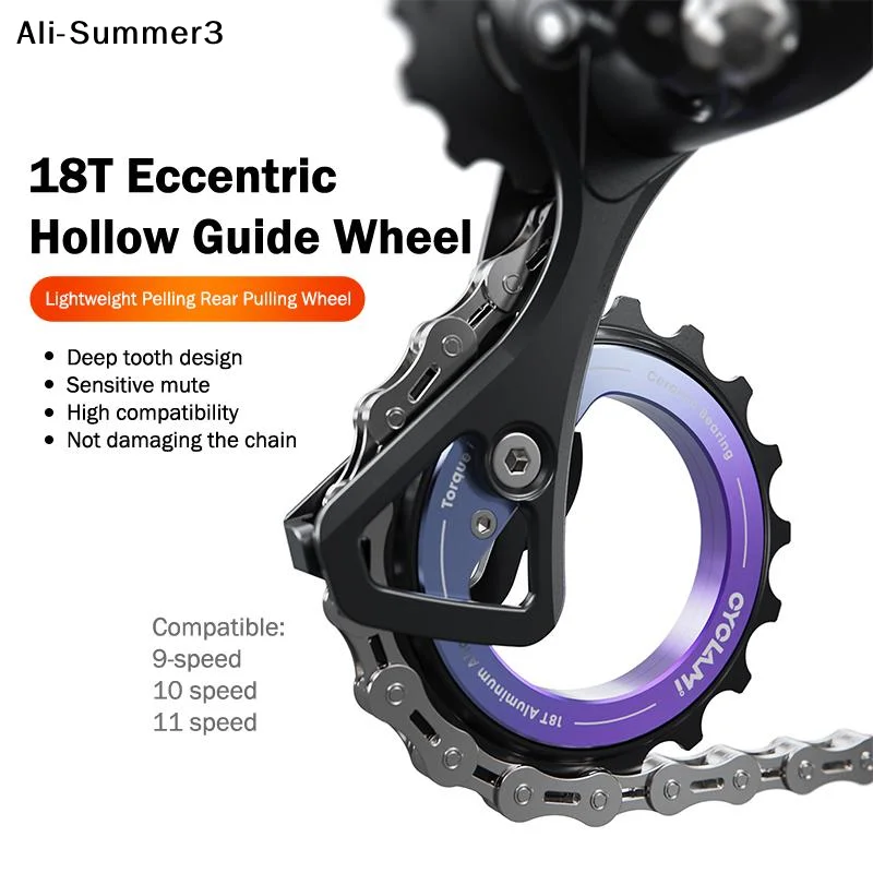 

【Sk】Комплект для модернизации заднего переключателя скоростей велосипеда: полый эксцентриковый ролик 18T с подшипником для R8000 R7000, для самостоятельной установки на шоссейный велосипед