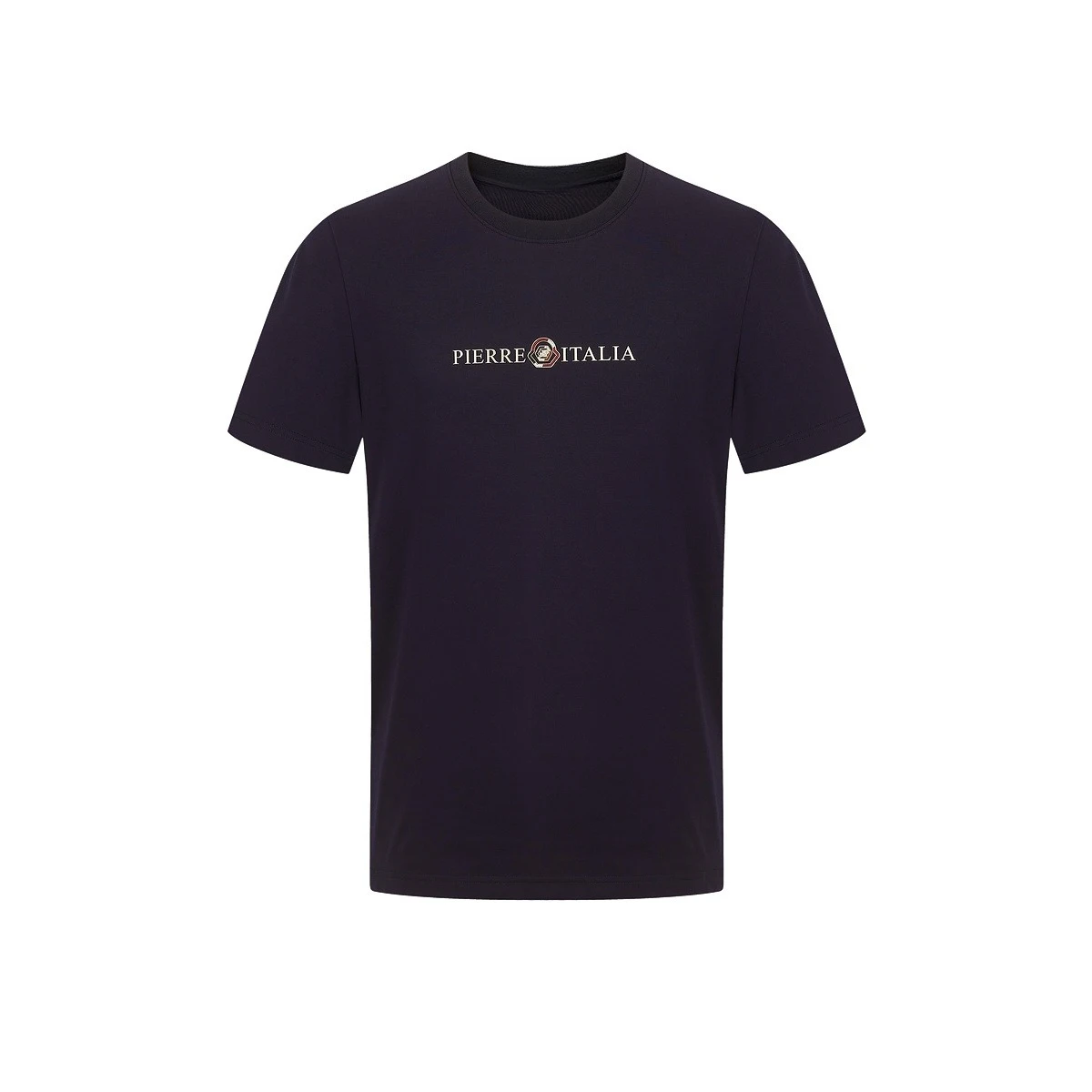 

PP PIERRE PIERUCCIPP Italian Light Luxury Men's Wear Spring/Summer 25 New Letter-printed Short-sleeved T-shirt