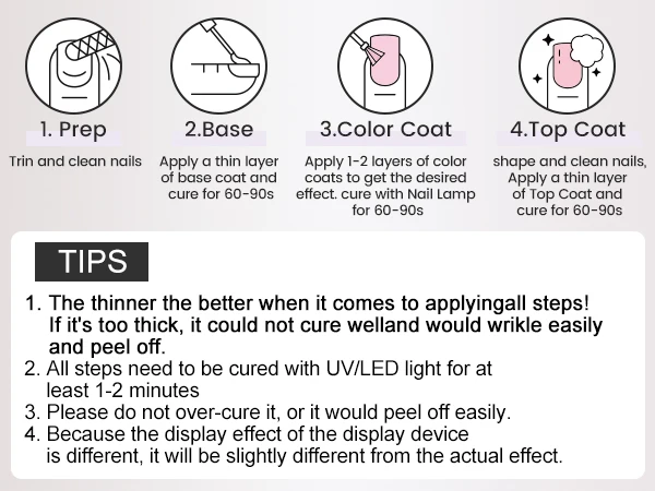 9ml*6 Stück CANNI TPO-FREIES Nagel-Gel-Lack-Set Nude Pink Farbe Soak-Off UV LED Gel Semi-Permanent Langanhaltende Maniküre DIY Gel-Set – Detail 34