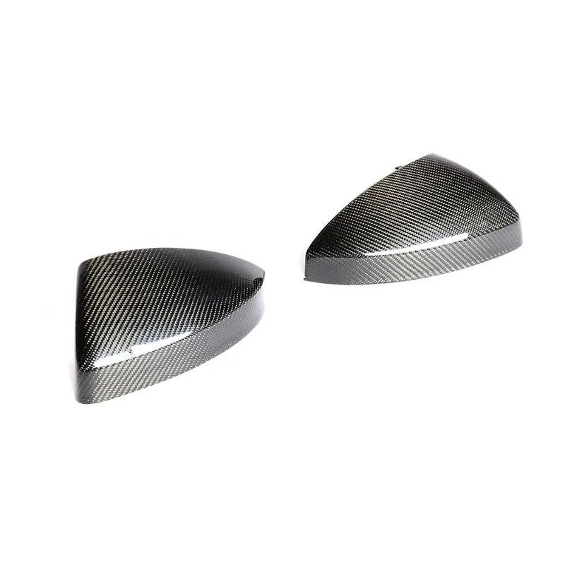 TT Carbon Fiber Mirror Covers for Audi TT 8S MK3 TTS TTRS TT SLINE 2-Door 2015-2019 with Side lane Assist Hole
