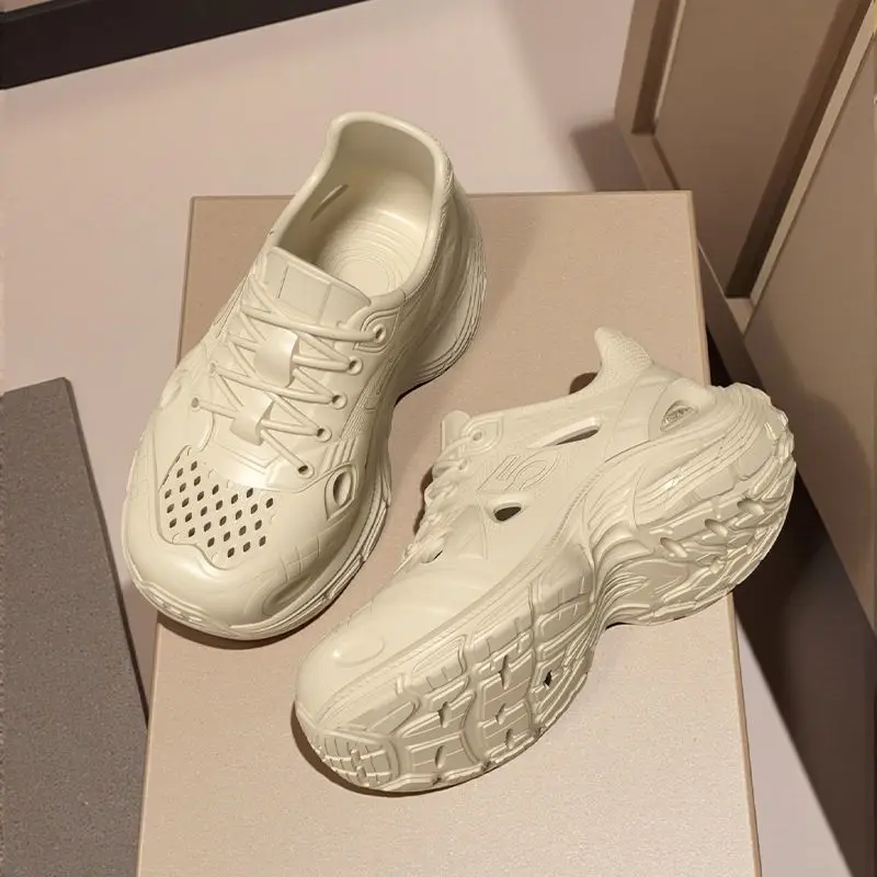 Thick-soled Hole Shoes 2026 New Summer Super Thick Outer Wear Non-slip And Deodorant Beach Bag Head Cool_vogvips.com